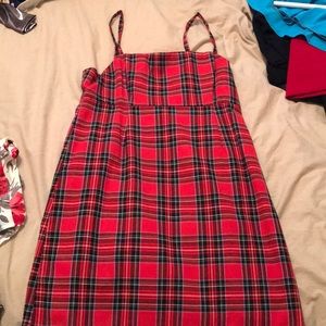 Plaid dress